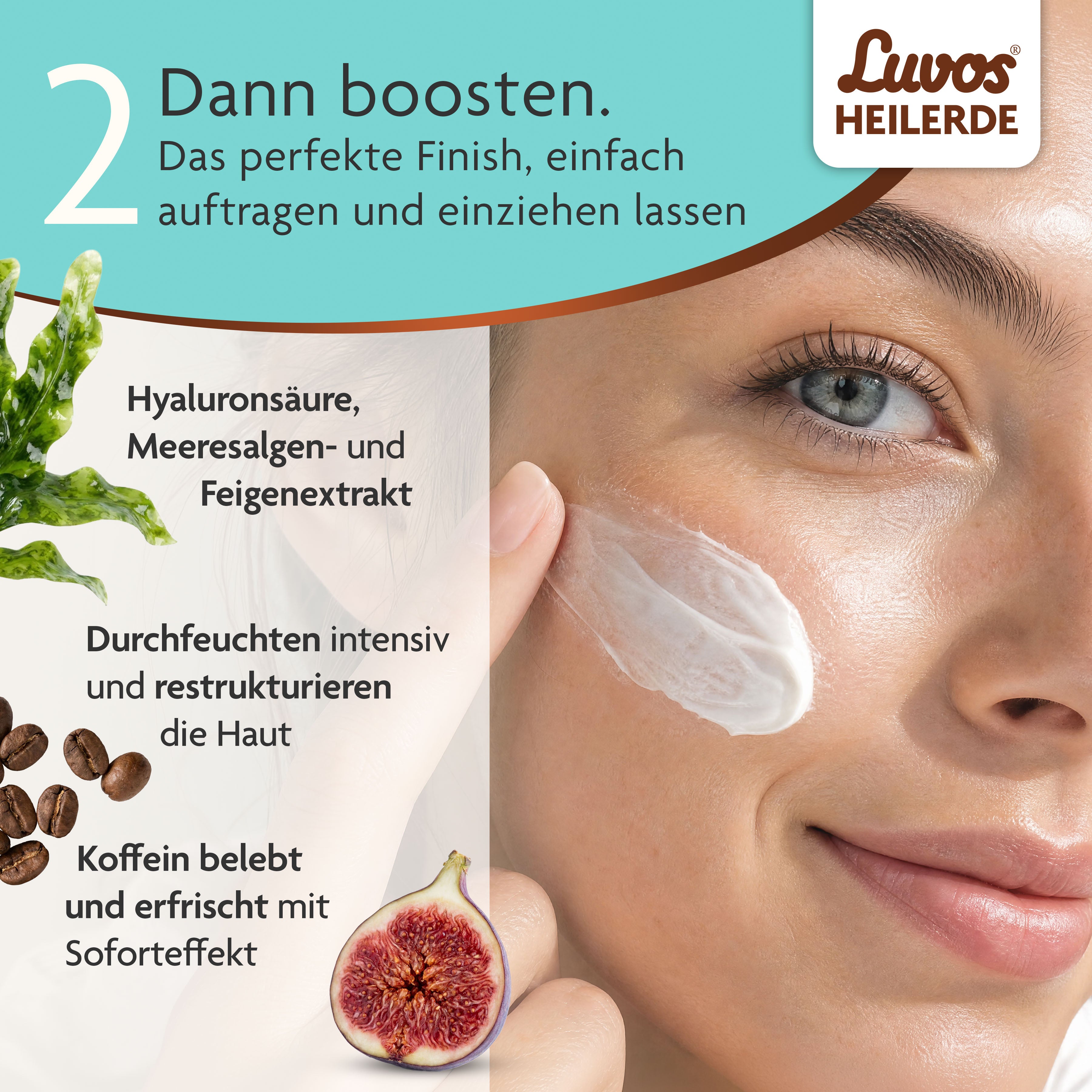 Luvos® Heilerde Naturkosmetik Clean-Maske mit Hydro-Booster (10 Stück)