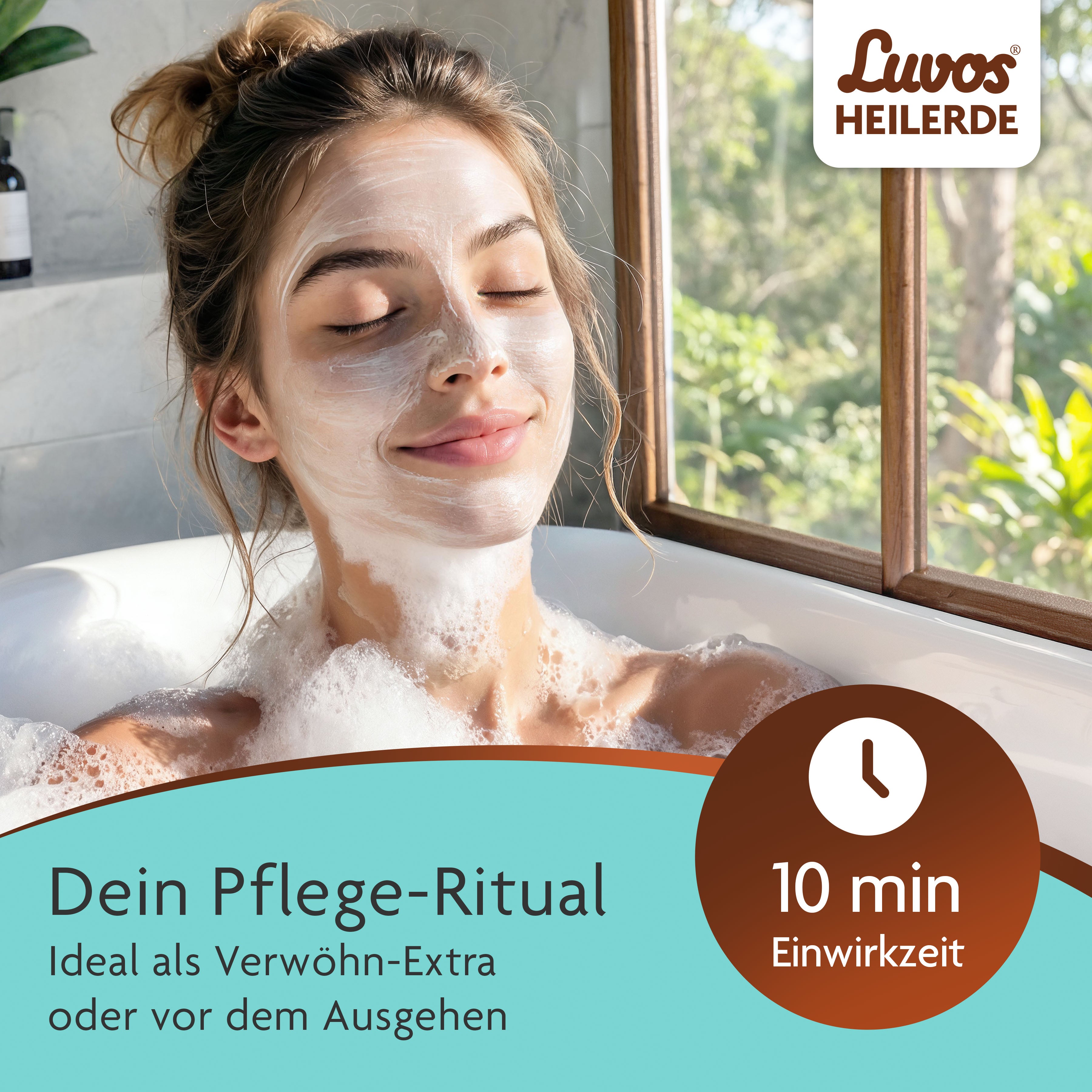 Luvos® Heilerde Naturkosmetik Clean-Maske mit Hydro-Booster (10 Stück)