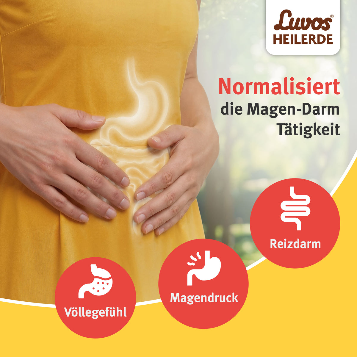 Luvos® Heilerde magenfein Reizdarm Granulat, 50 x 6,5g