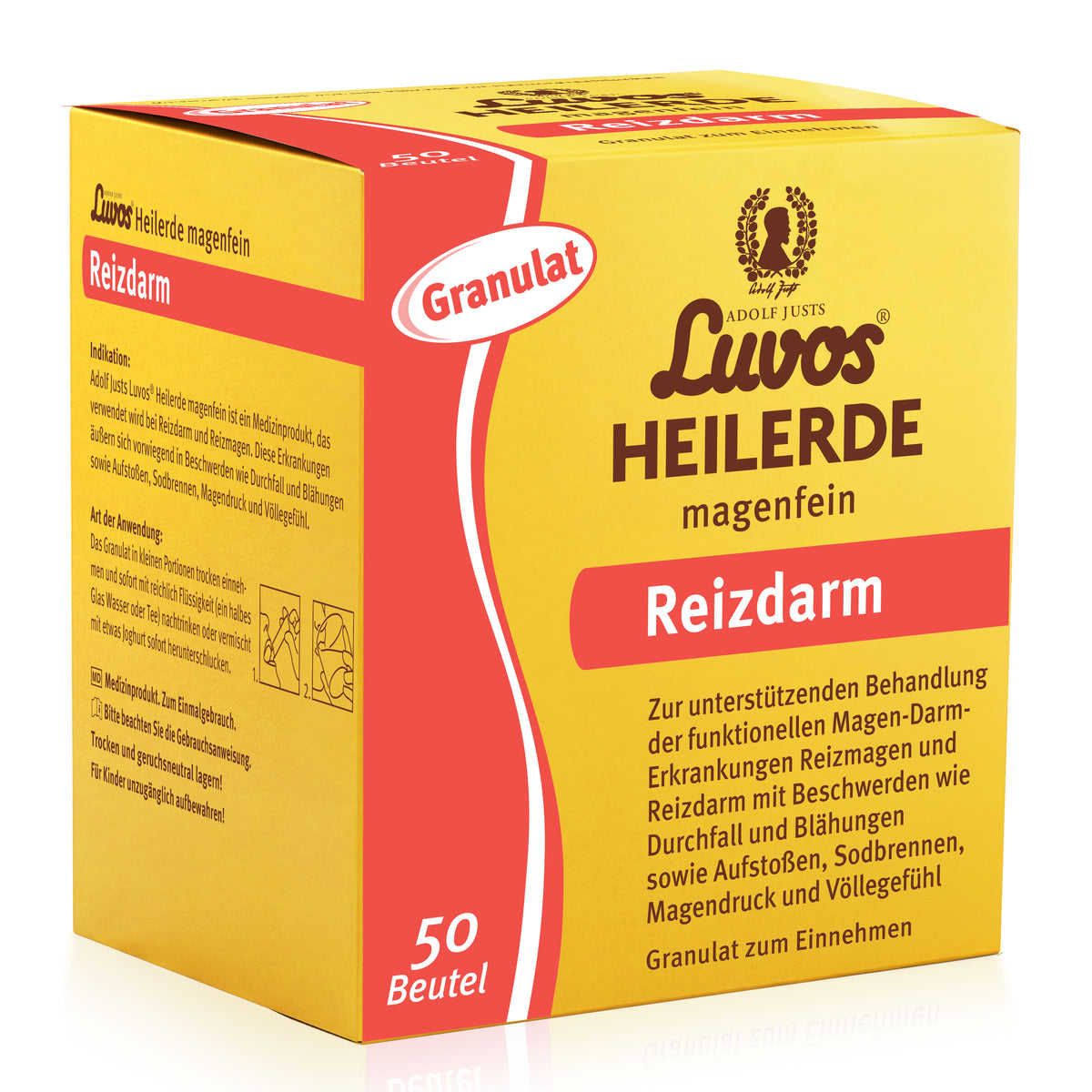 Luvos® Heilerde magenfein Reizdarm Granulat, 50 x 6,5g