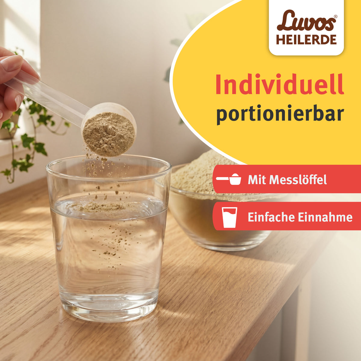 Luvos® Heilerde magenfein Reizdarm Pulver, 380g