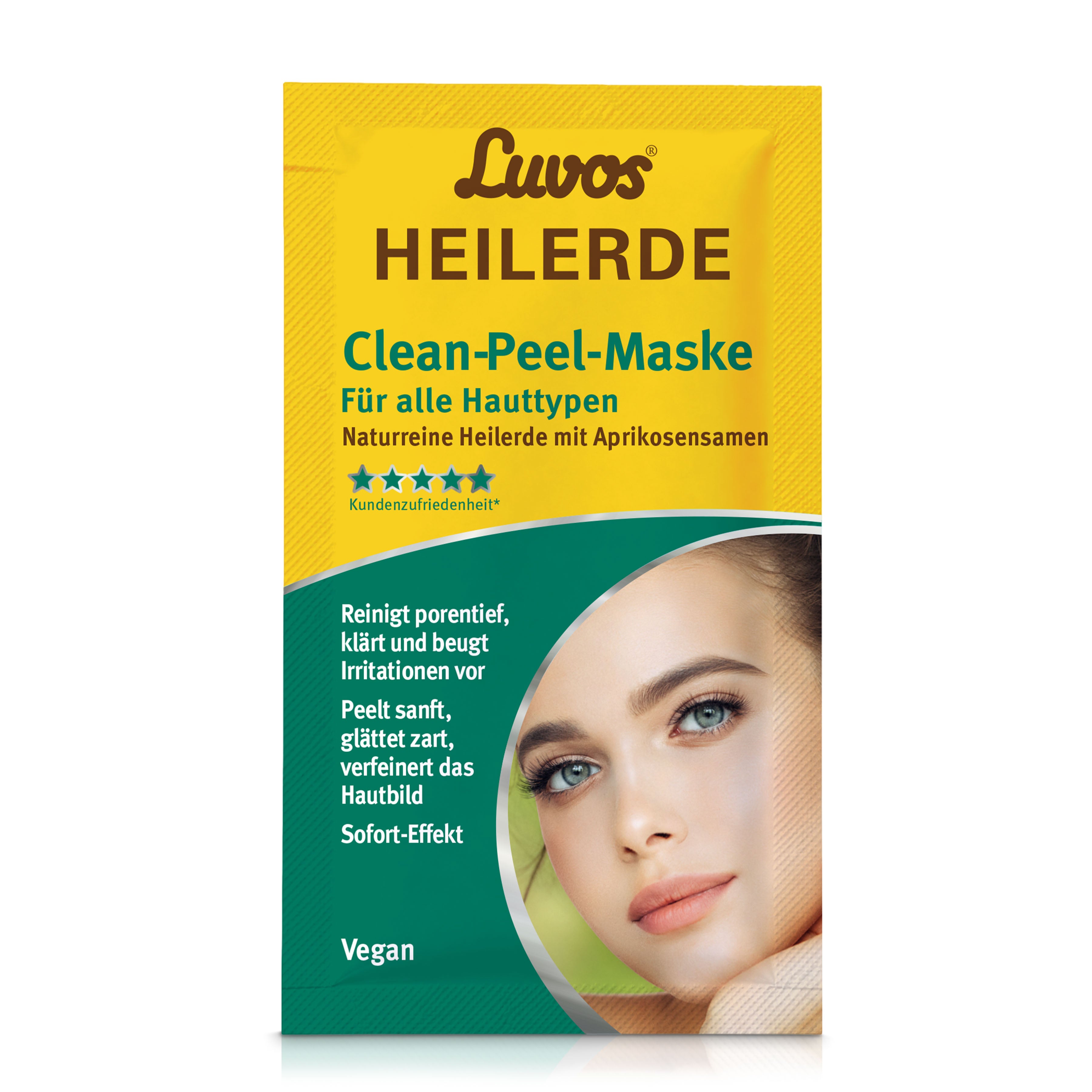 Luvos® Heilerde Clean-Peel-Maske (10 Stück)