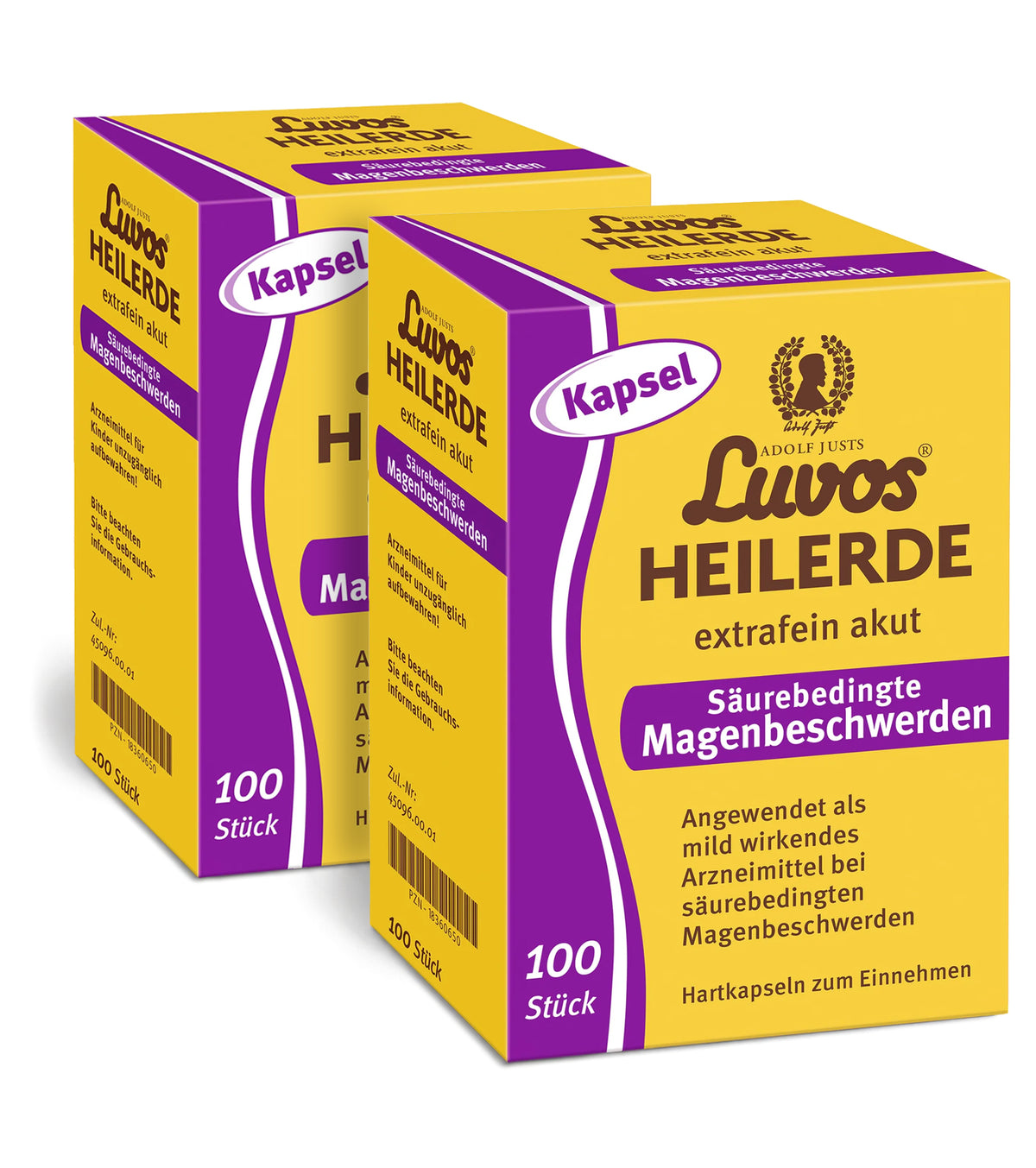 Luvos® Heilerde extrafein akut Säurebedingte Magenbeschwerden Kapseln