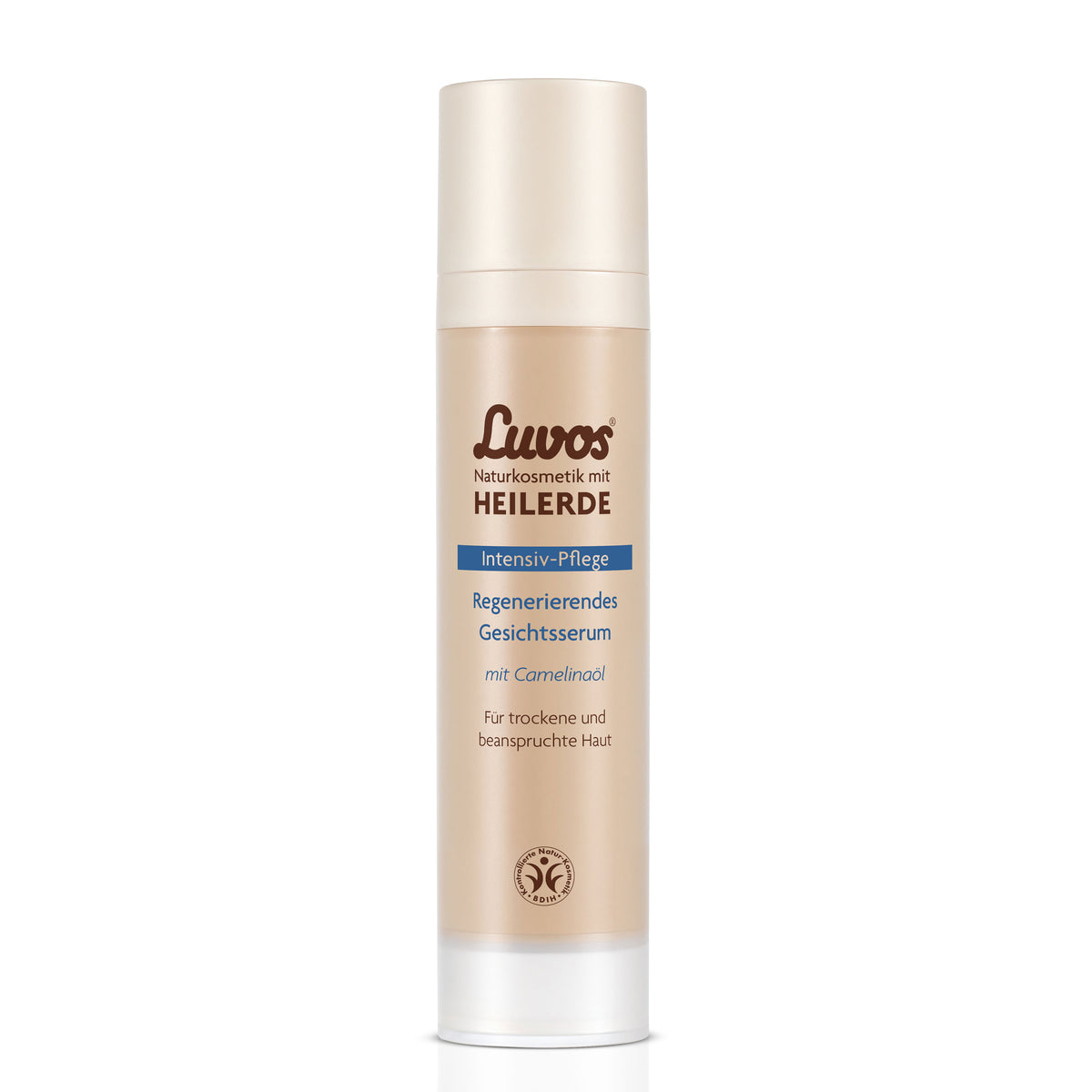 Luvos Heilerde Naturkosmetik Intensivpflege Gesichtsserum 50ml zur Revitalisierung des Teints & Stärkung des Lipidfilms.