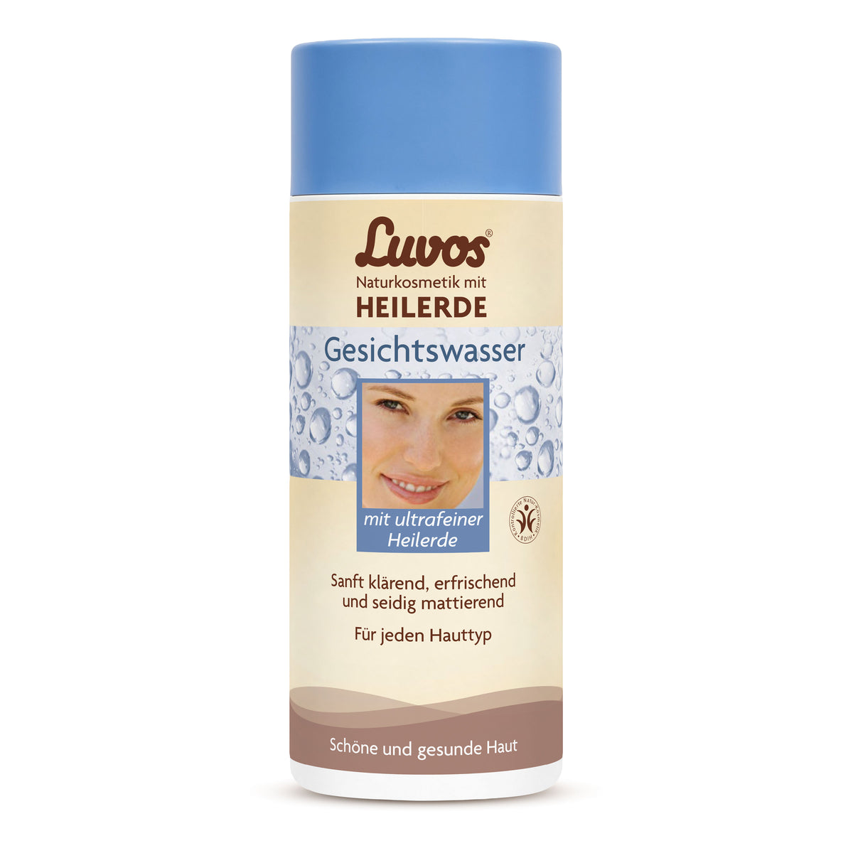 Luvos Heilerde Naturkosmetik Gesichtswasser 150ml zur tonisierenden Nachreinigung und Mattierung der Haut.
