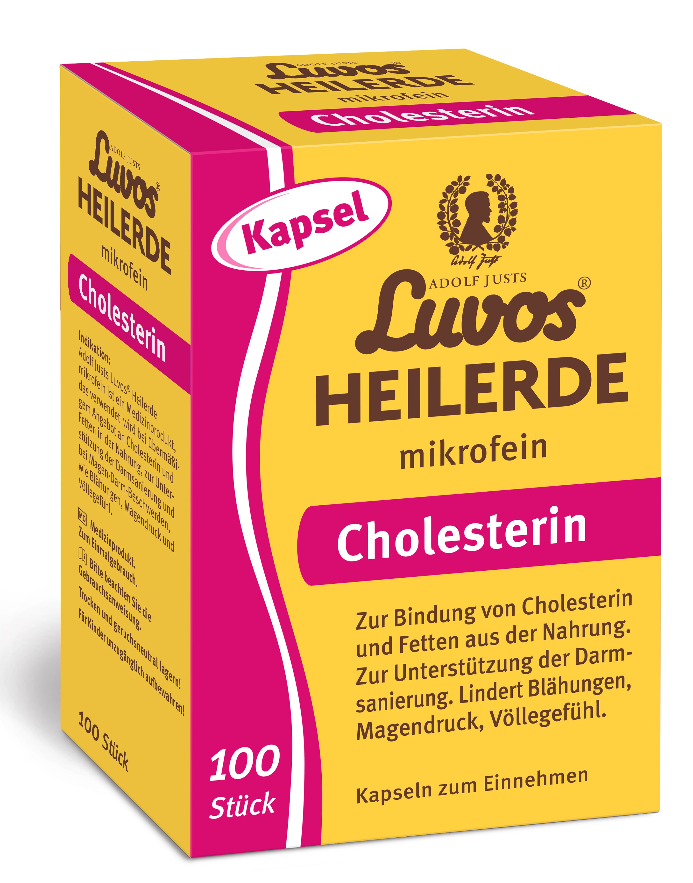 Luvos® Heilerde mikrofein Cholesterin Kapseln