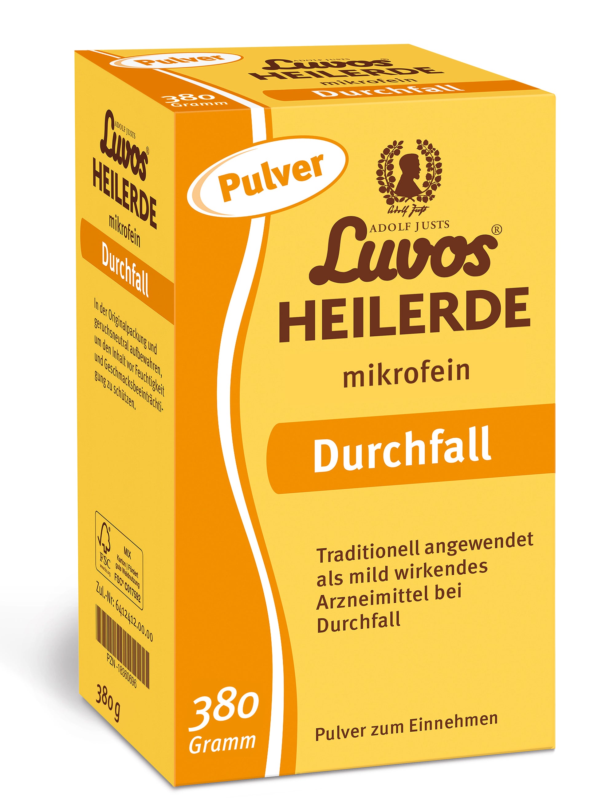 Luvos® Heilerde mikrofein Durchfall Pulver, 380g