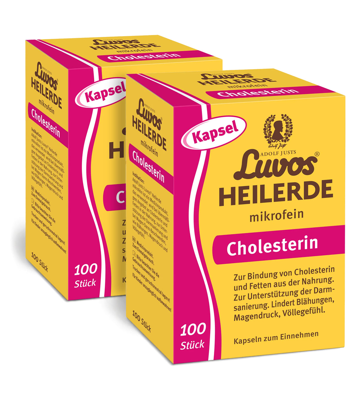 Luvos® Heilerde mikrofein Cholesterin Kapseln
