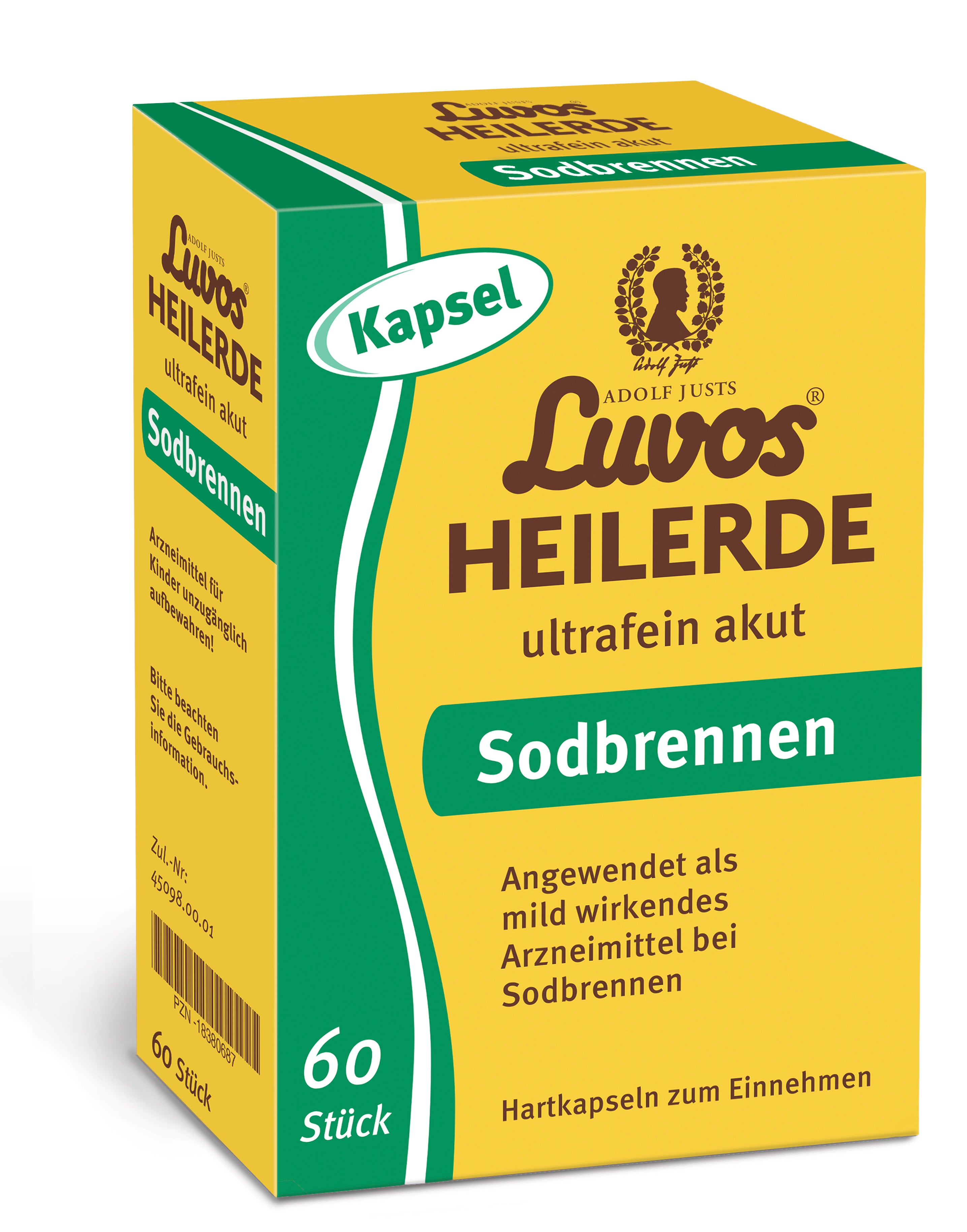 Luvos® Heilerde ultrafein akut Sodbrennen Kapseln