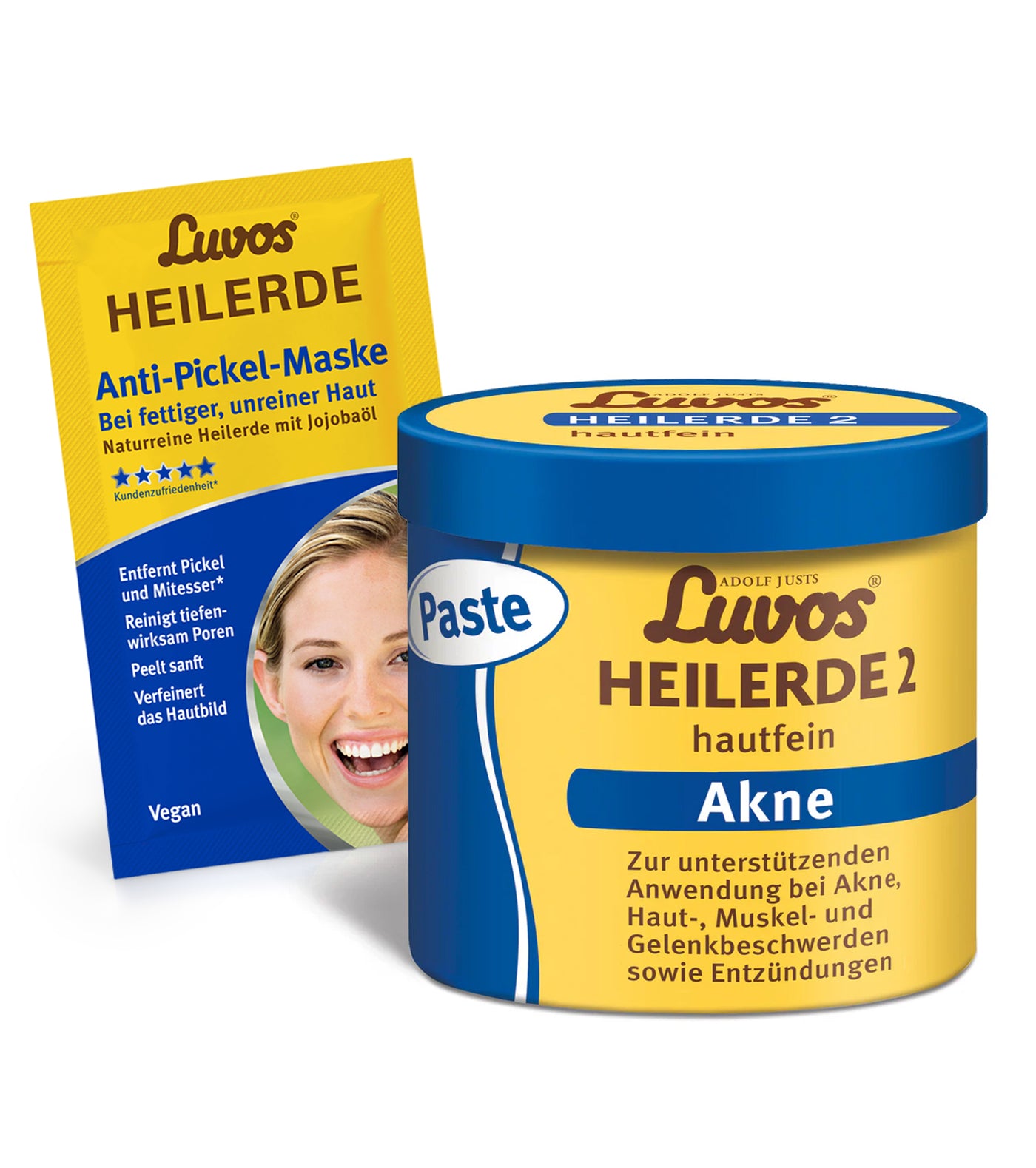 Luvos® Heilerde Akne & Anti-Pickel Bundle
