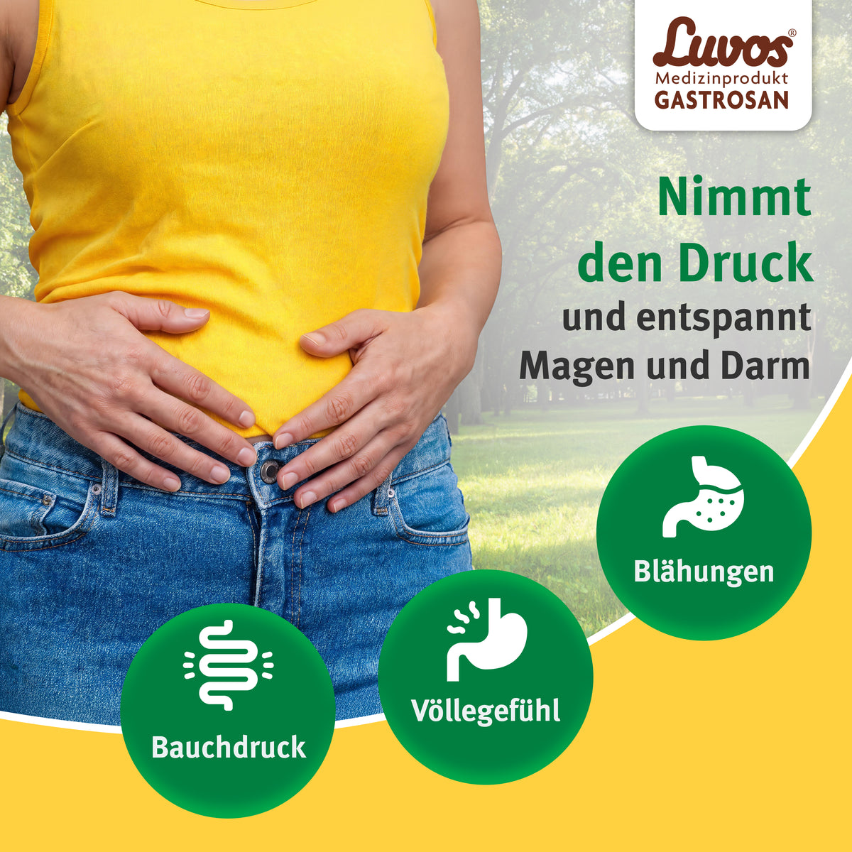 Luvos® Gastrosan Blähungen & Schmerzen Kapseln