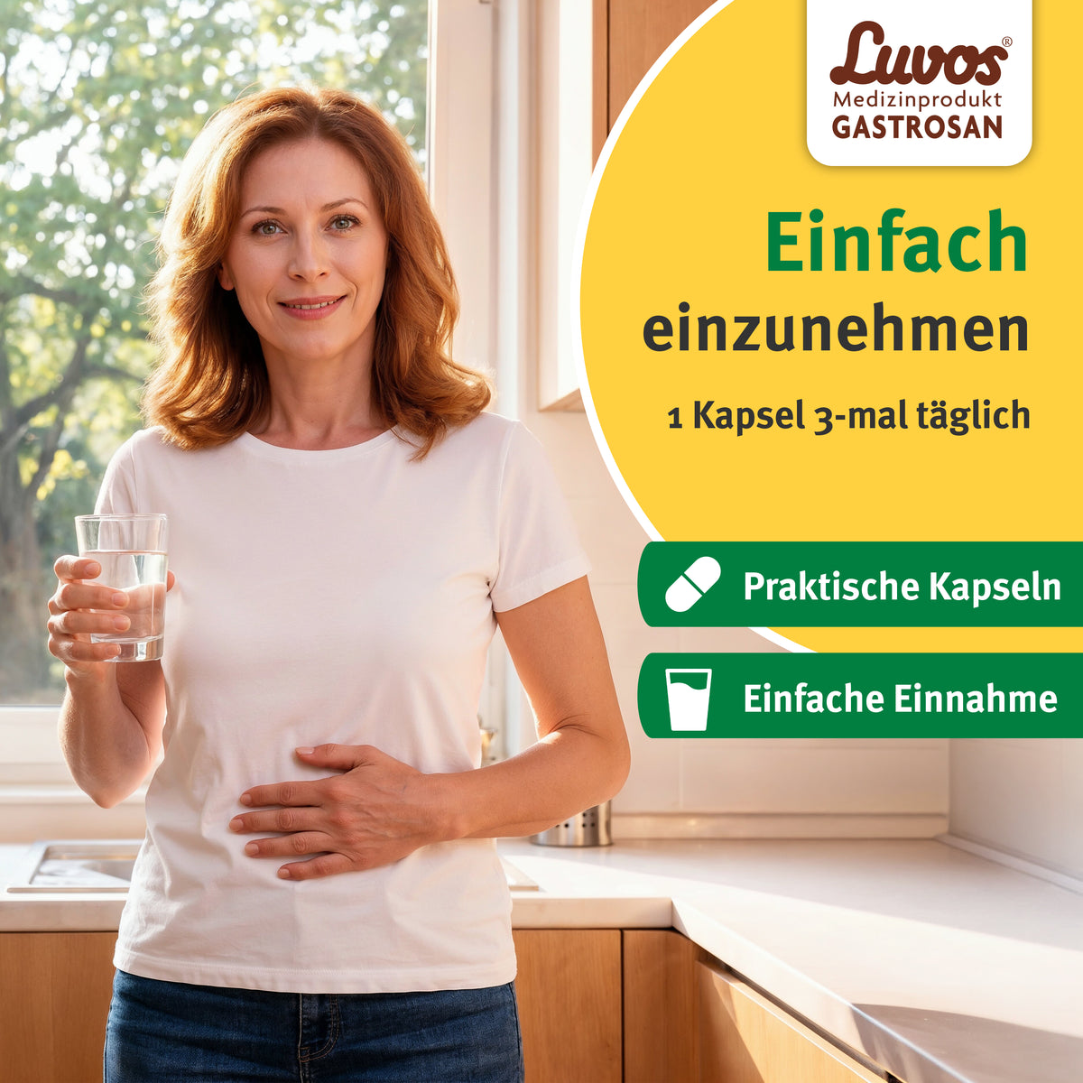 Luvos® Gastrosan Blähungen & Schmerzen Kapseln