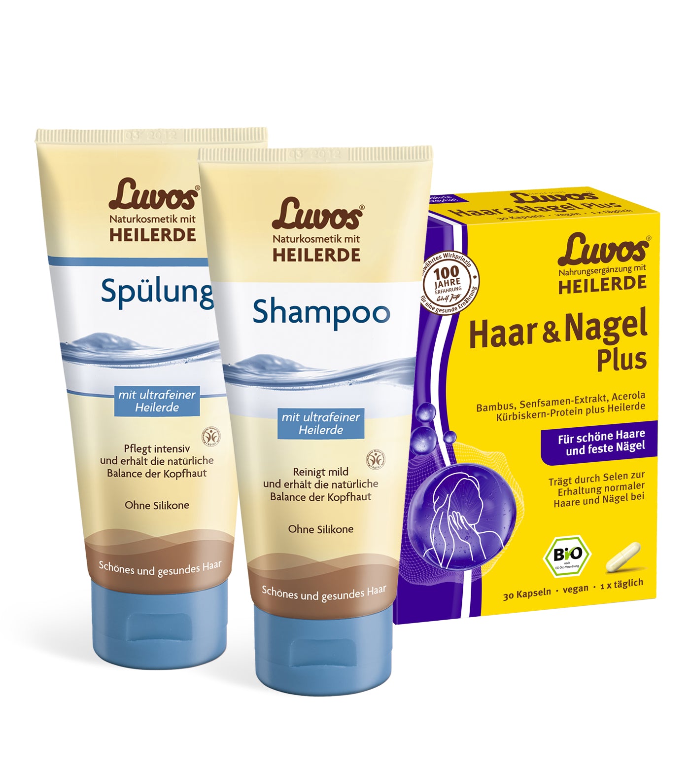 Luvos® Heilerde Hair Care Bundle