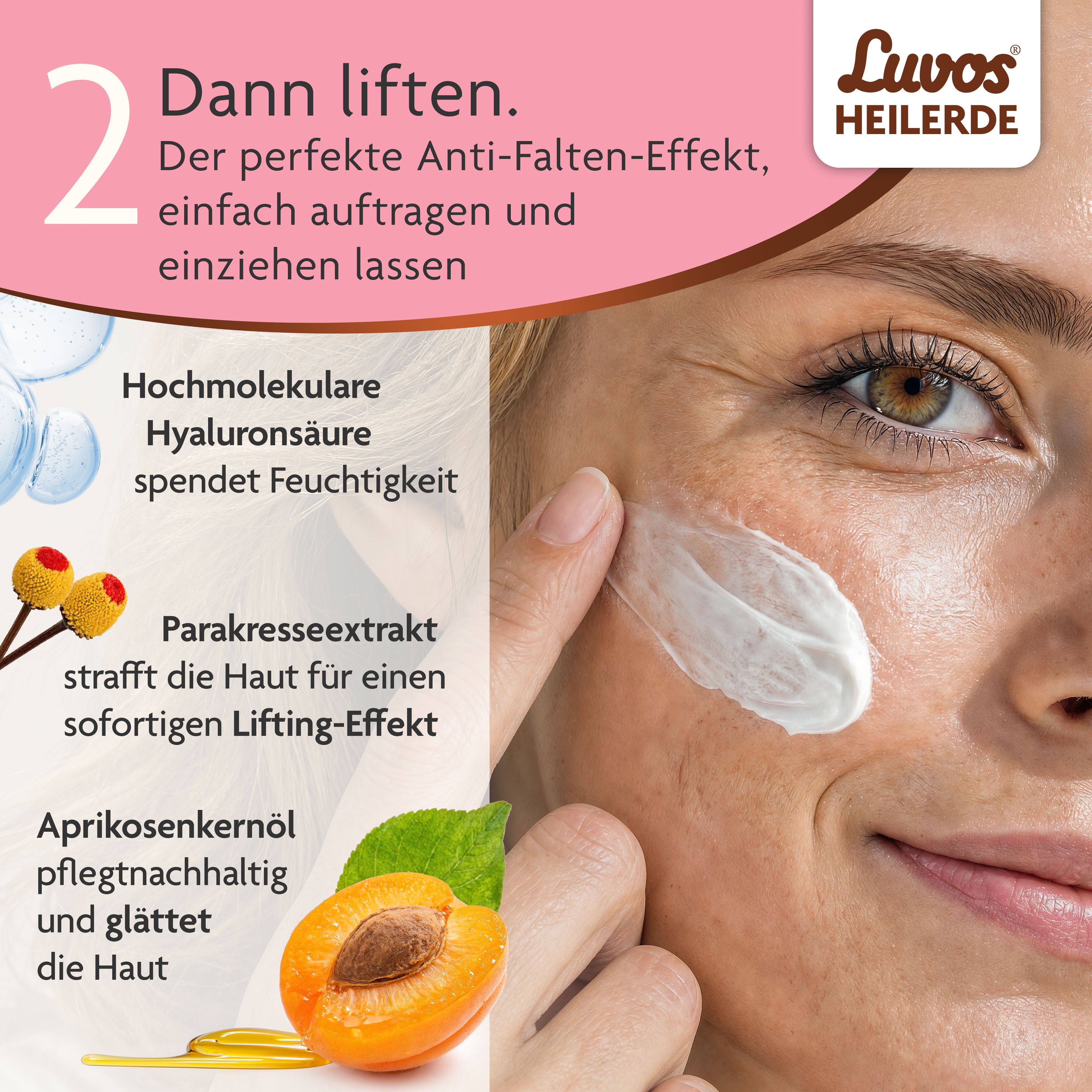 Luvos® Heilerde Naturkosmetik Clean-Maske mit Lifting-Booster (10 Stück)