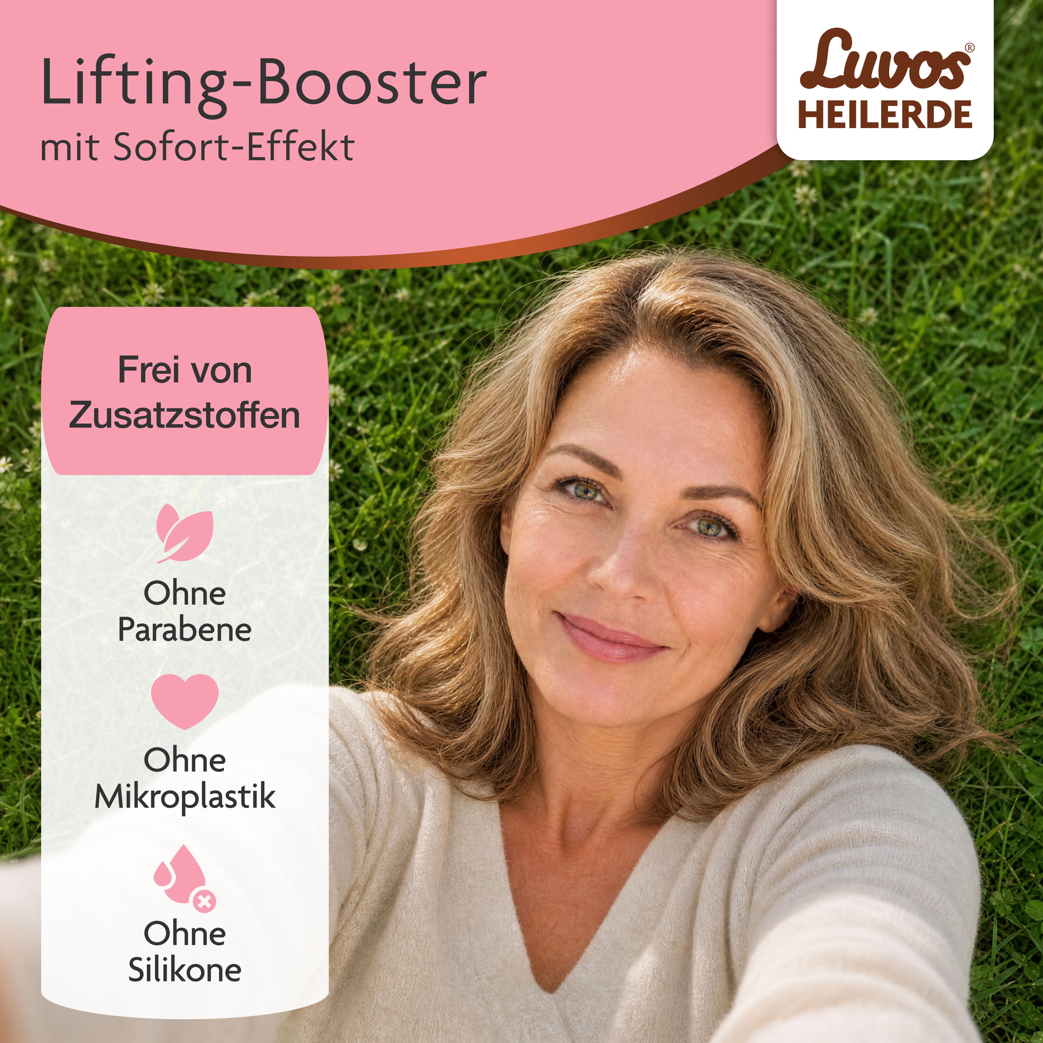 Luvos® Heilerde Naturkosmetik Clean-Maske mit Lifting-Booster (10 Stück)