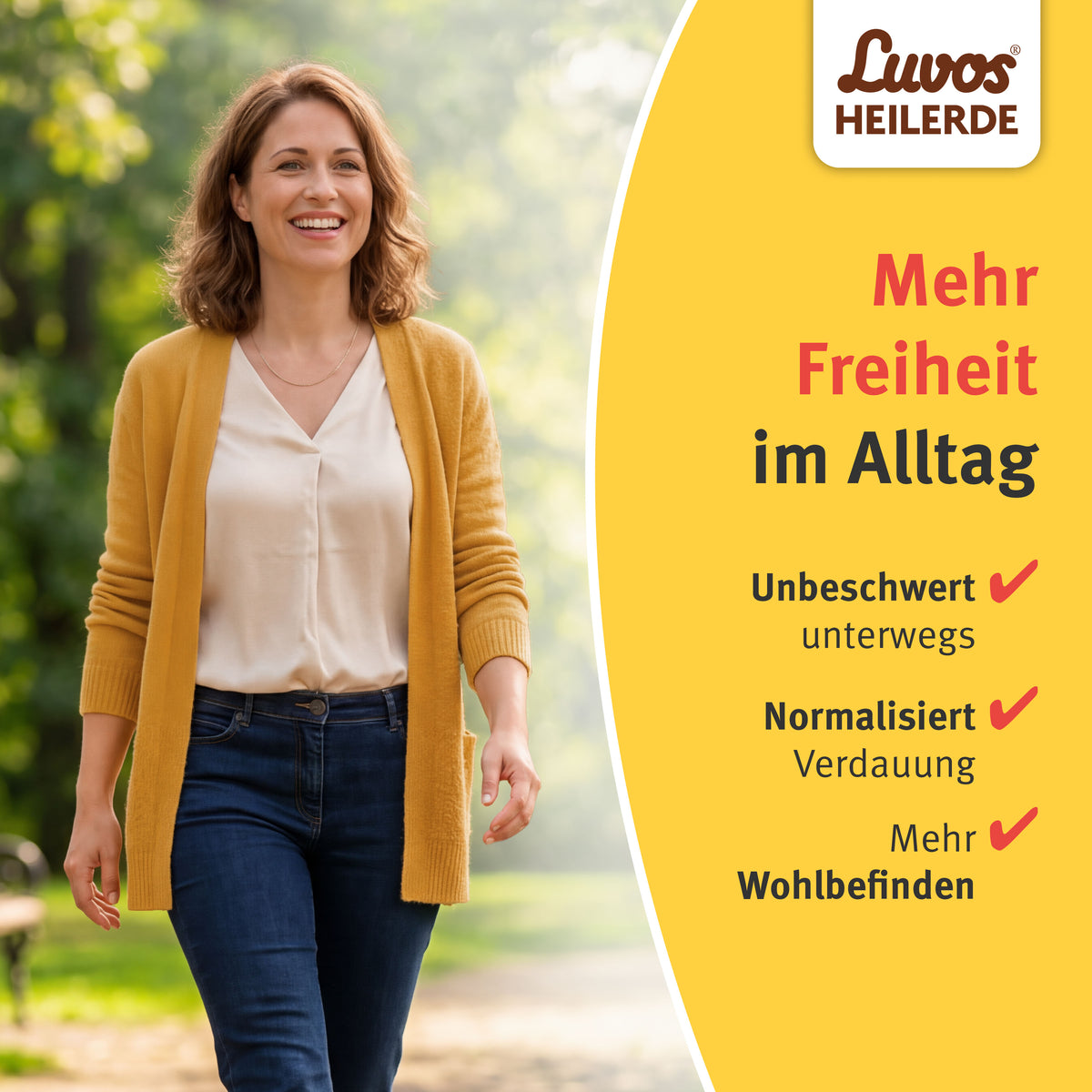 Luvos® Heilerde magenfein Reizdarm Granulat, 50 x 6,5g