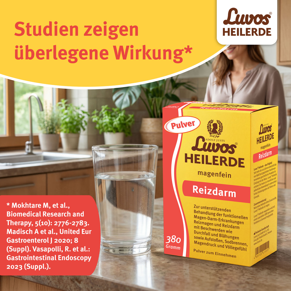Luvos® Heilerde magenfein Reizdarm Pulver, 380g