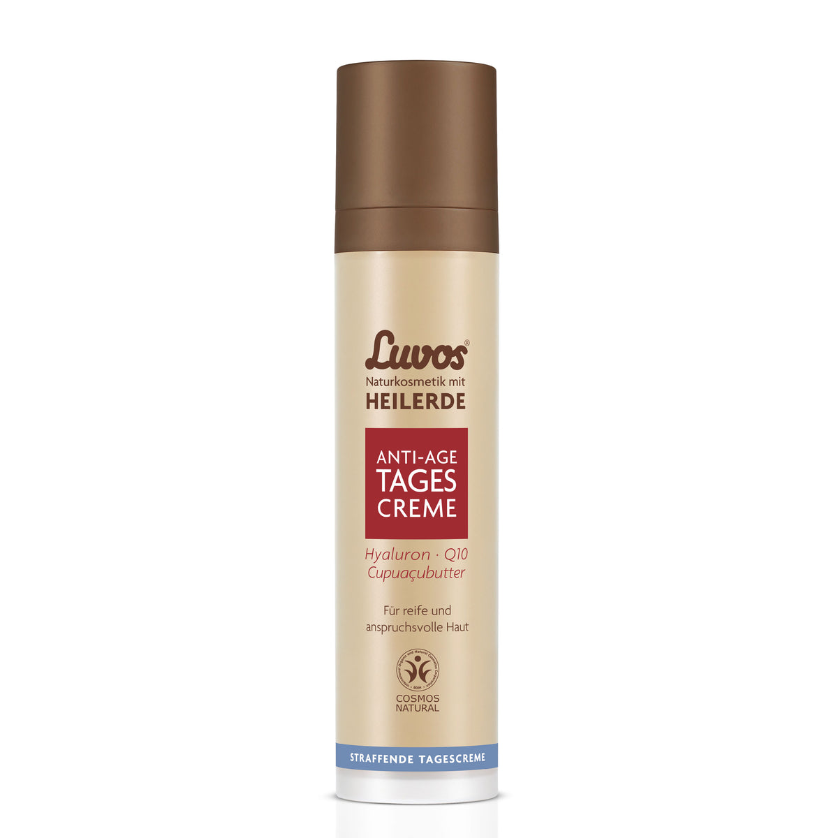 Luvos Heilerde Anti-Age Tagescreme 50ml zur Glättung von Fältchen und für ein ebenmäßiges Hautbild bei reifer Haut.