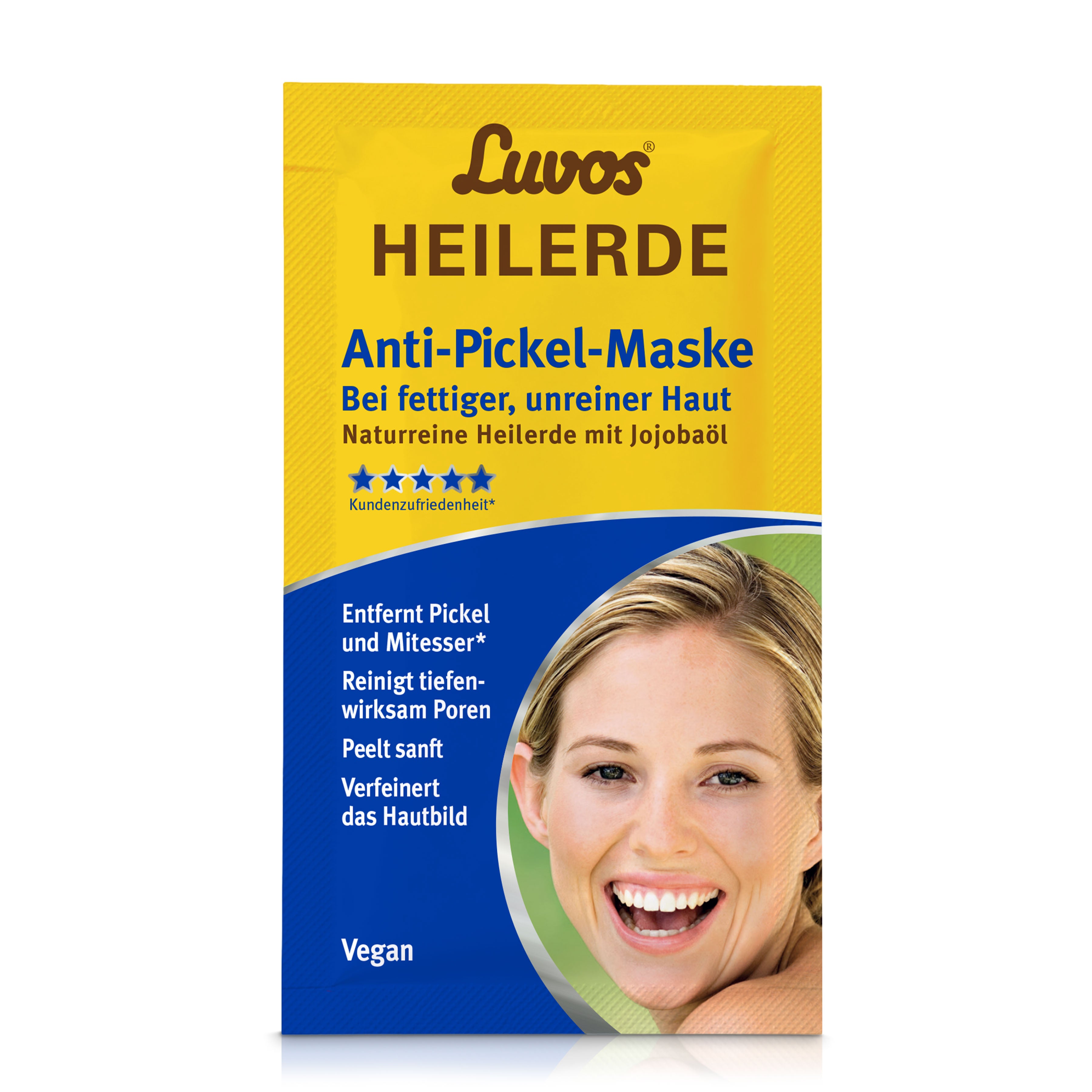 Luvos® Heilerde Anti-Pickel-Maske (10 Stück)