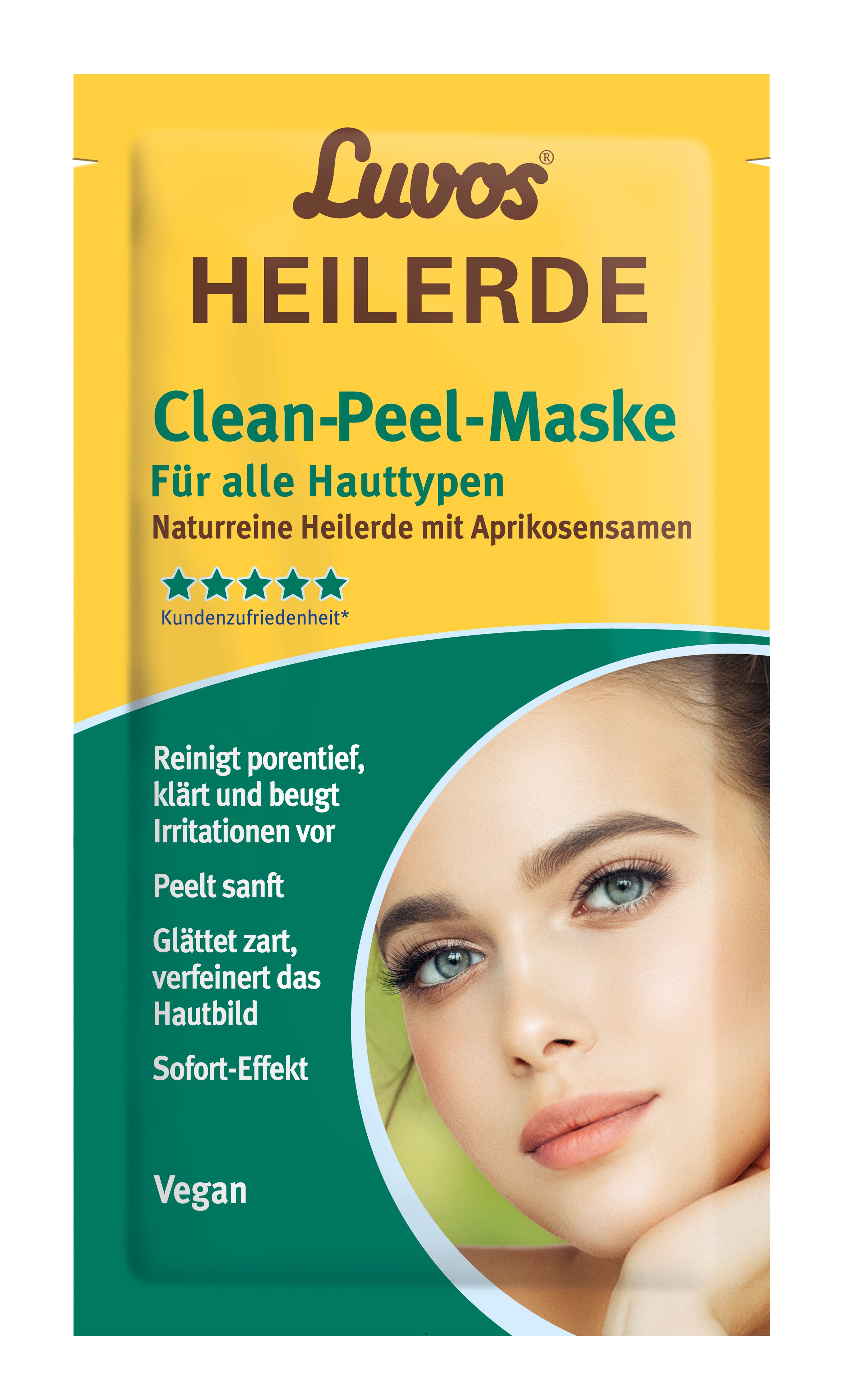 Luvos® Heilerde Clean-Peel-Maske (10 Stück)