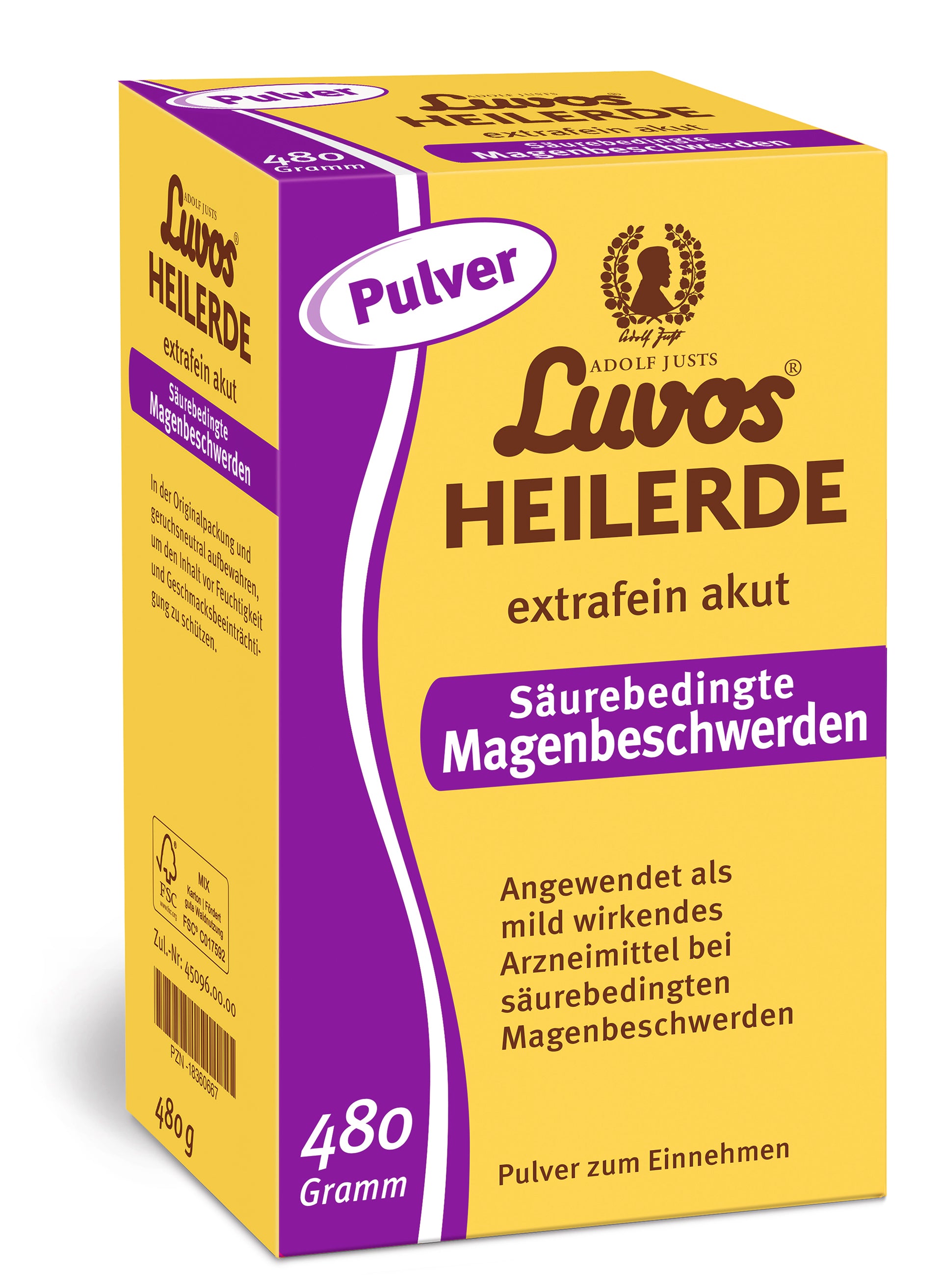 Luvos® Heilerde extrafein akut Säurebedingte Magenbeschwerden Pulver