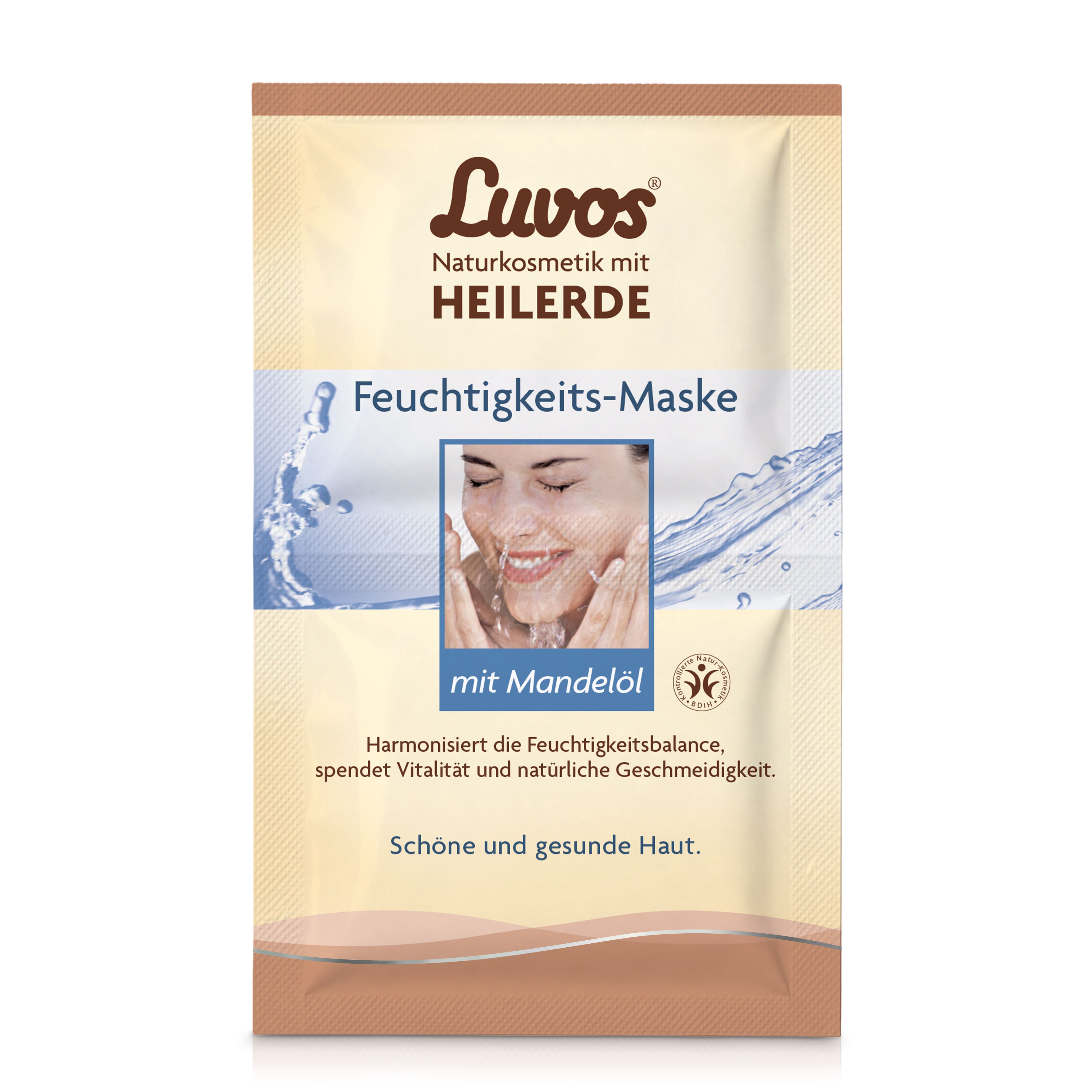 Luvos® Heilerde Naturkosmetik Feuchtigkeits-Maske (10 Stück)