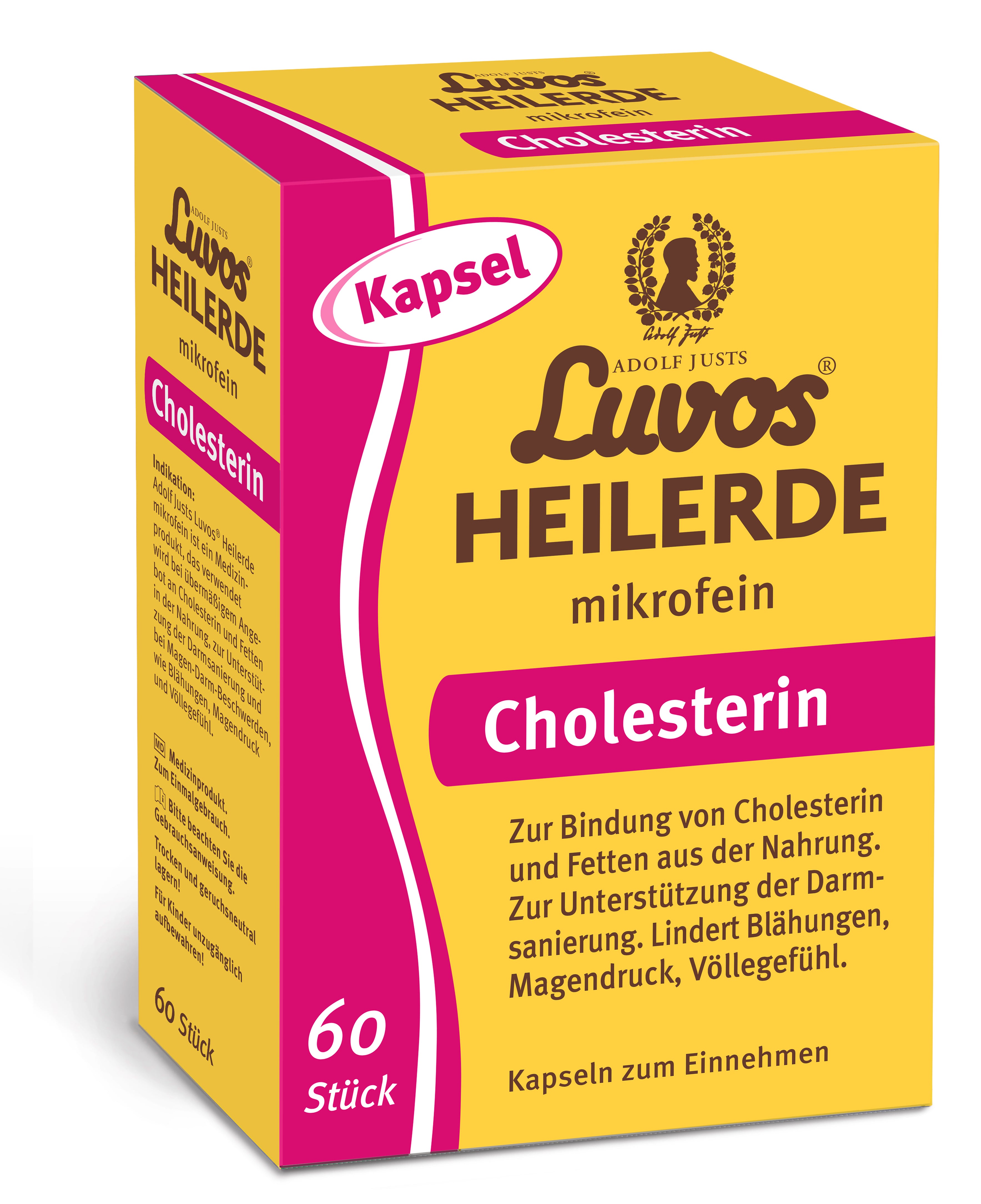 Luvos® Heilerde mikrofein Cholesterin Kapseln