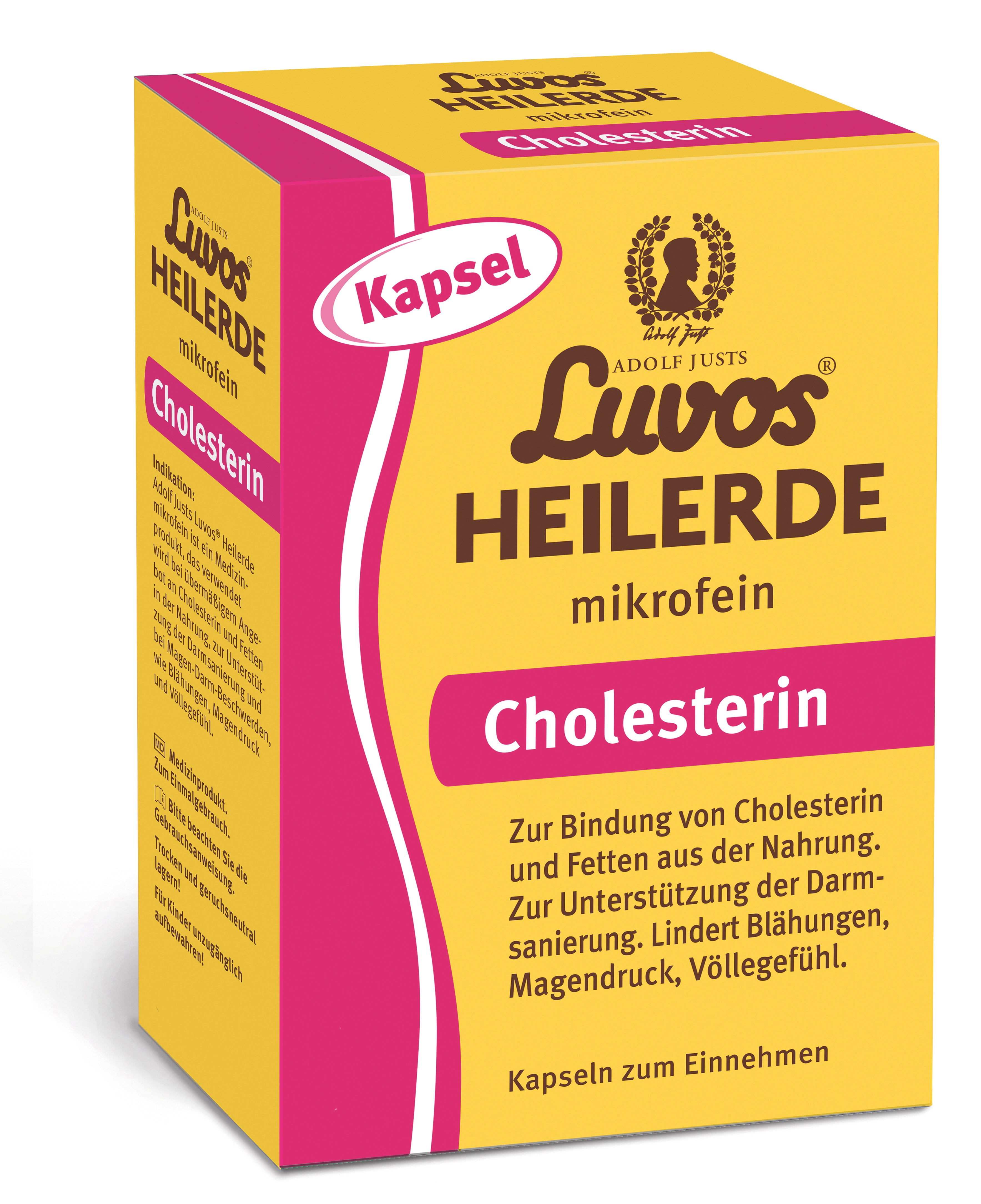 Luvos® Heilerde mikrofein Cholesterin Kapseln