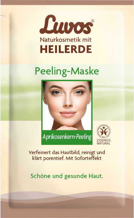 Luvos® Heilerde Naturkosmetik Peeling-Maske (10 Stück)