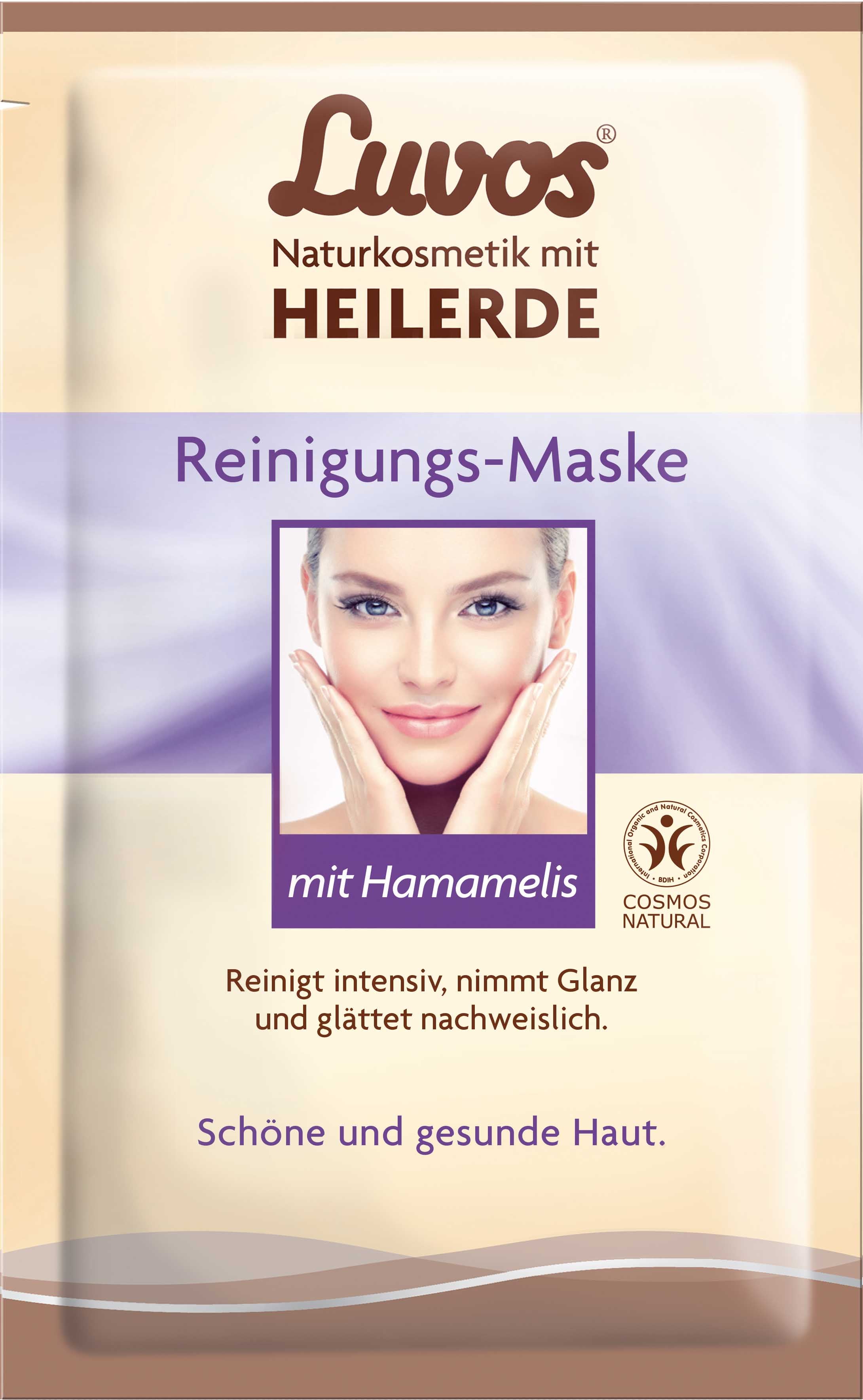 Luvos® Heilerde Naturkosmetik Reinigungs-Maske (10 Stück)
