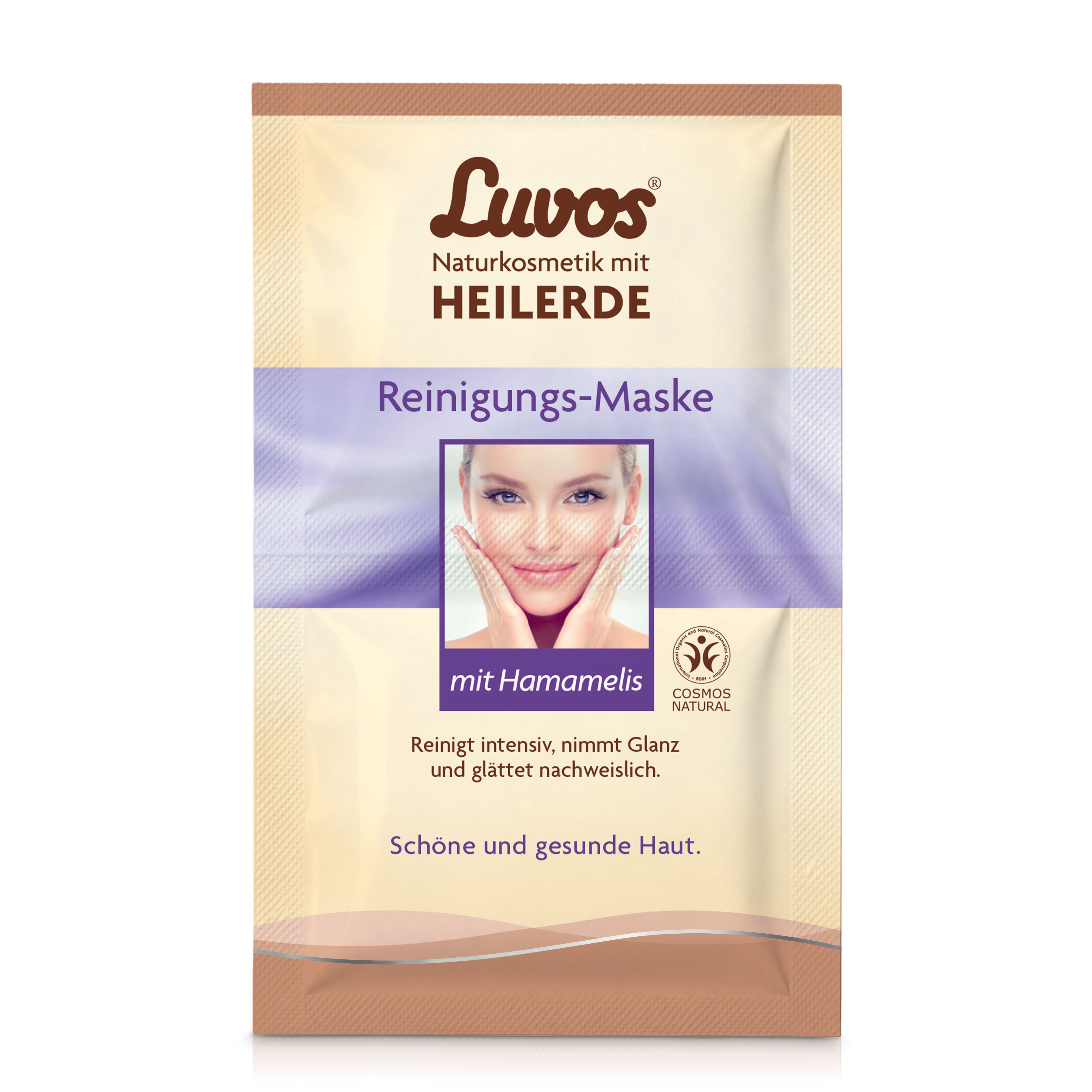 Luvos® Heilerde Naturkosmetik Reinigungs-Maske (10 Stück)