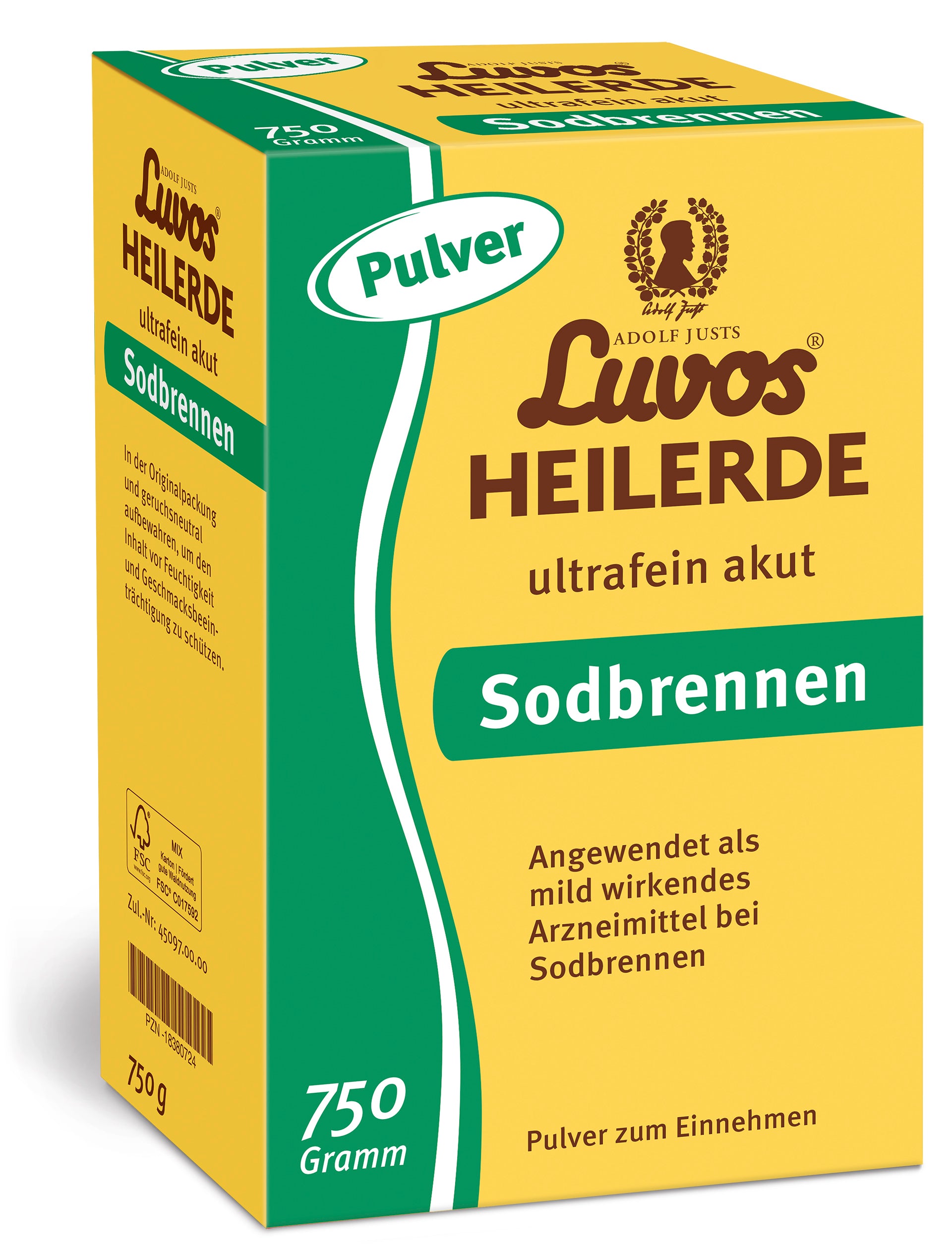 Luvos® Heilerde ultrafein akut Sodbrennen Pulver