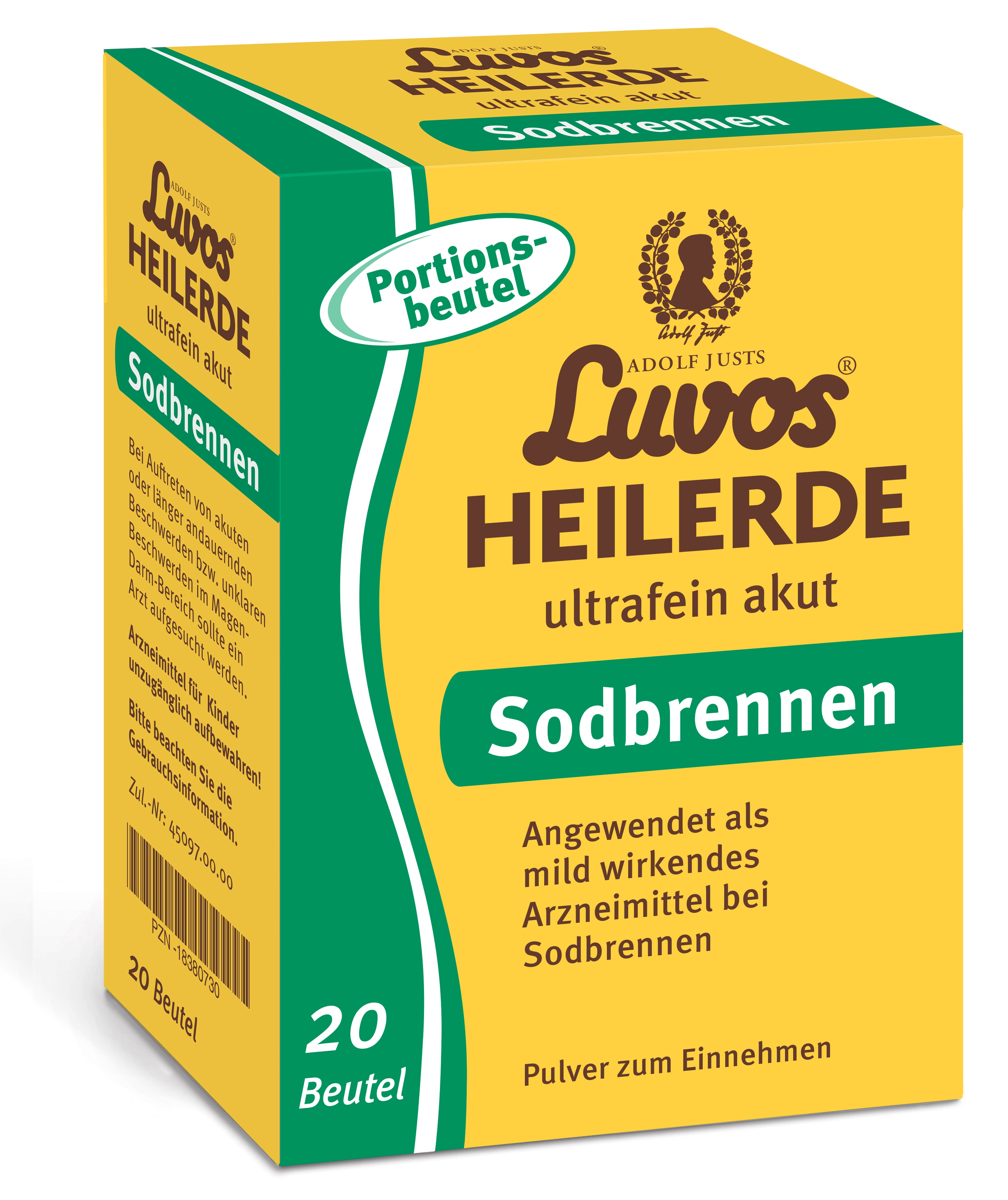 Luvos® Heilerde ultrafein akut Sodbrennen Pulver