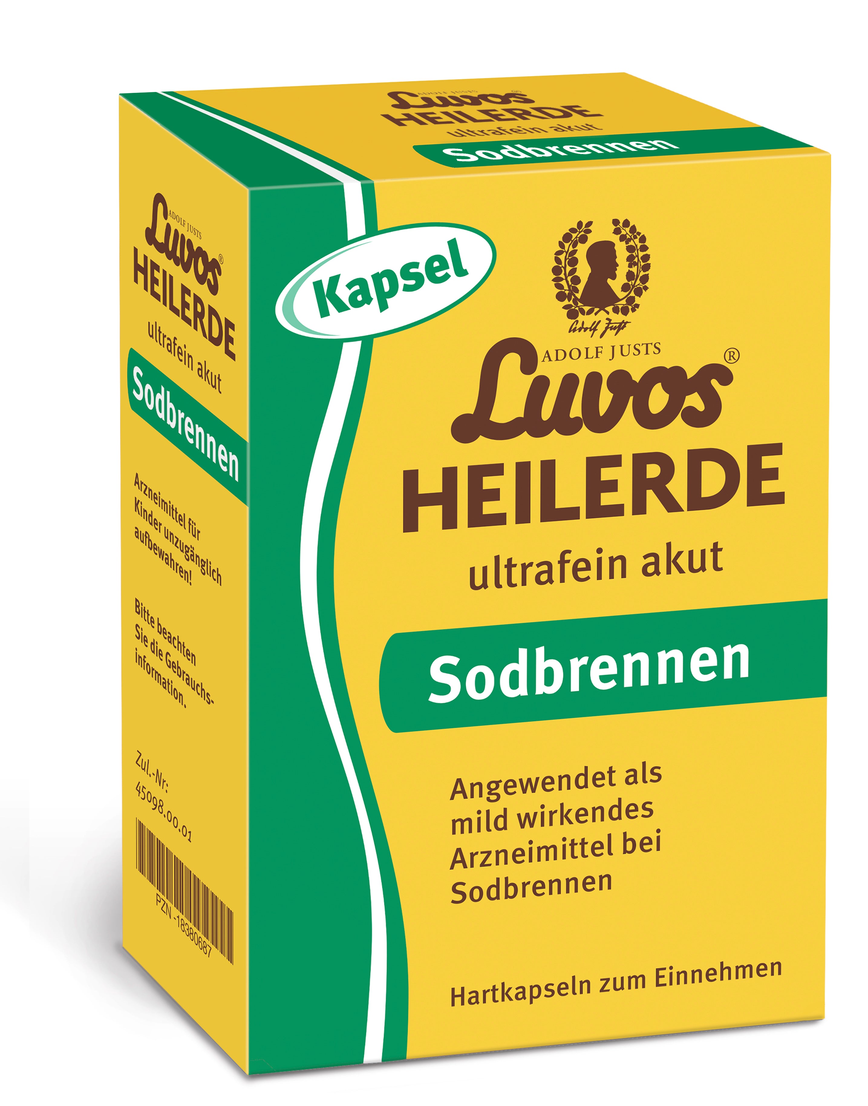 Luvos® Heilerde ultrafein akut Sodbrennen Kapseln