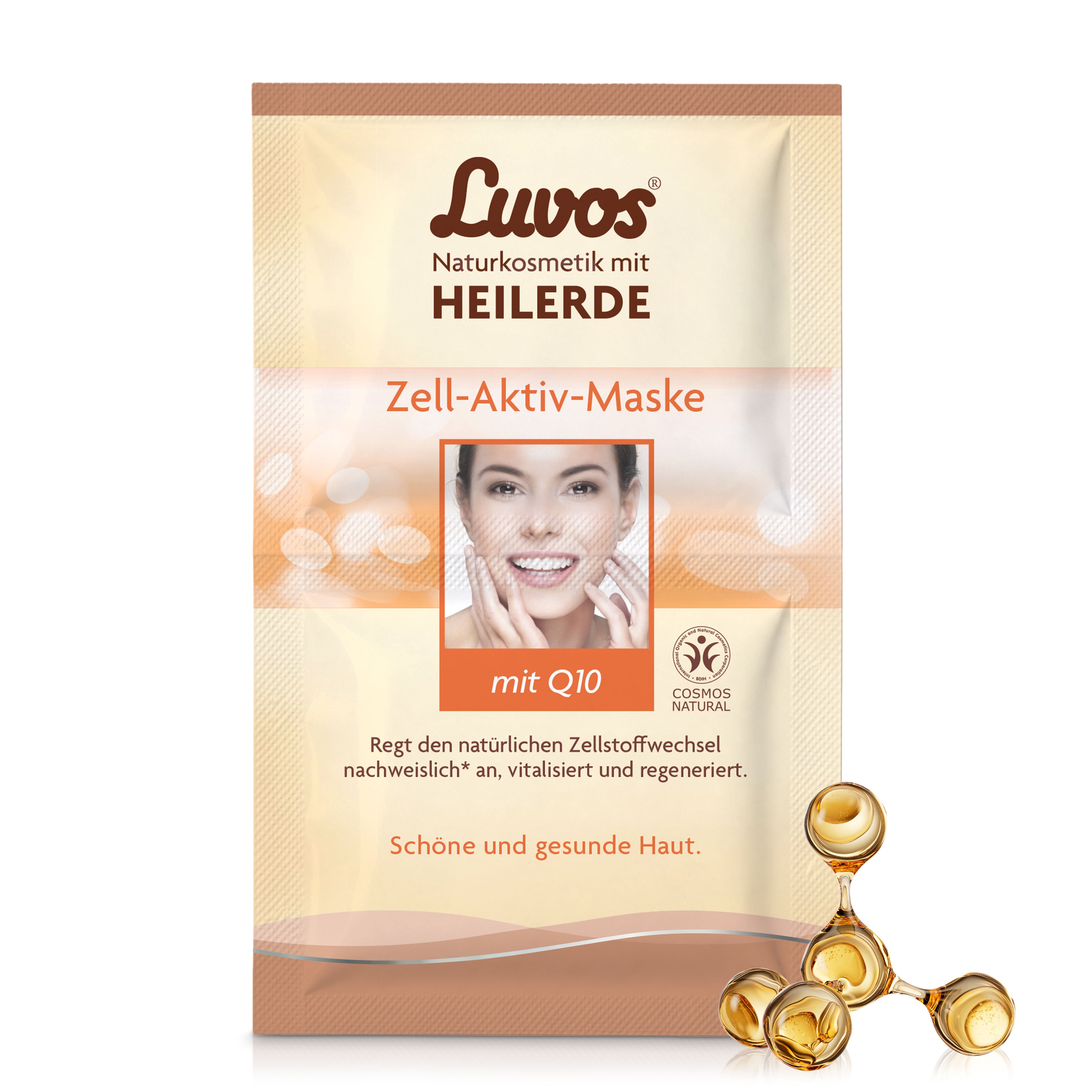 Luvos® Heilerde Naturkosmetik Zell-Aktiv-Maske (10 Stück)